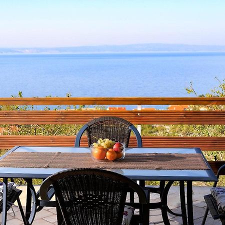 Apartment Vincent With Beautiful Sea View Terrace Klenovica Esterno foto